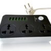 Travel Multi Extension with 6 USB Charger Outlets Flex has 2 pin Euro Type Plug. - Image 2