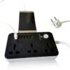 Travel Multi Extension with 6 USB Charger Outlets Flex has 2 pin Euro Type Plug. - Image 3