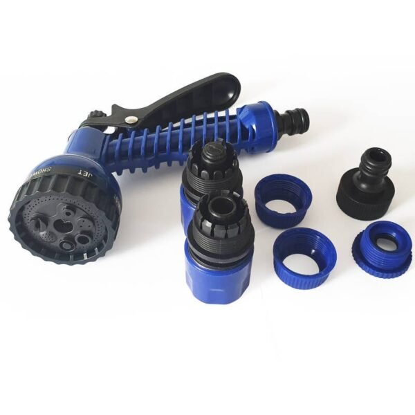 Garden Hose Spray Gun and Hose Pipe Set - Image 6