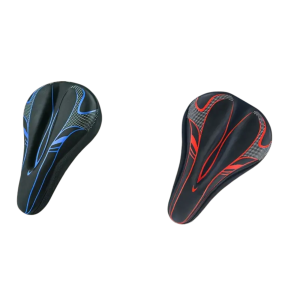 Gel Padded Bike Seat Cover - Comfortable, Ventilated Ultra Soft Padding - Image 3