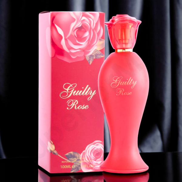 Guilty Rose Luxury Perfume | Floral Oriental Fragrance with Bulgarian Rose and Amber
